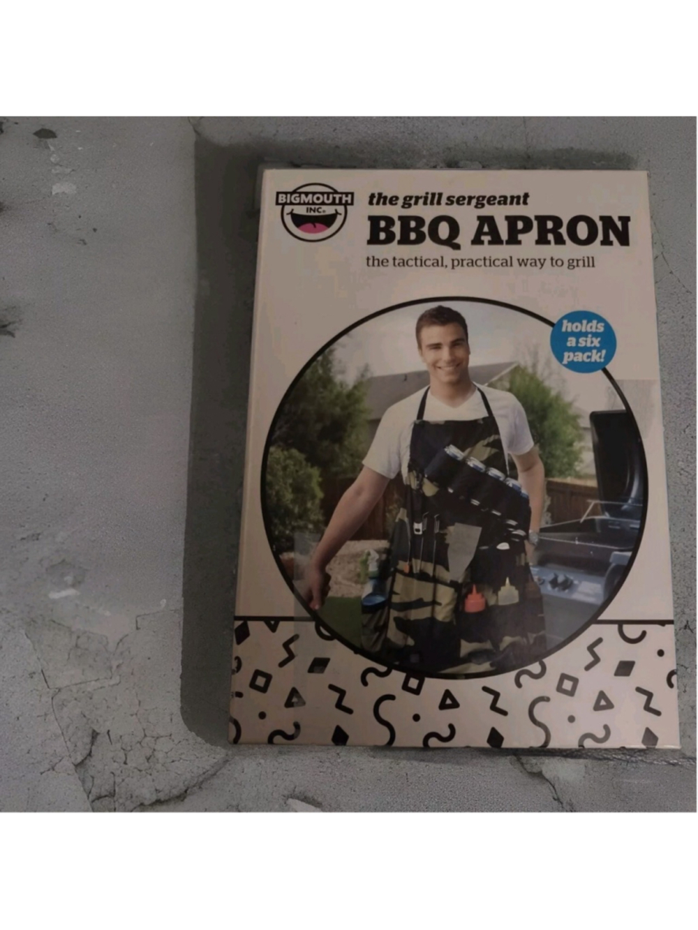 Grill Sergeant BBQ Beer Apron by Big Mouth Toys